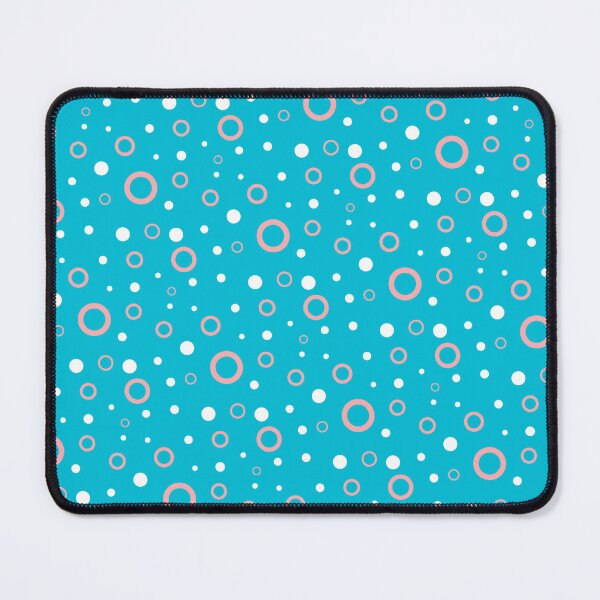 Item preview, Random Colorful Sequenced Dots Pink & Teal Bubbles  designed and sold by EvergreenMotifs.