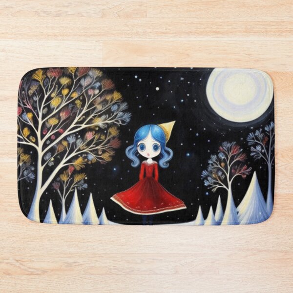 Item preview, Big Blue Eyes In Winterland designed and sold by TheDarkWardrobe.