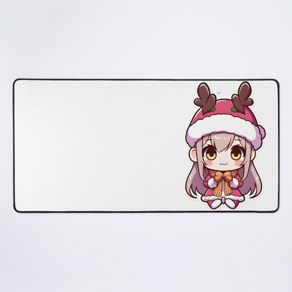 Item preview, Cute Xmas Chibi Girl designed and sold by StickyGuys.