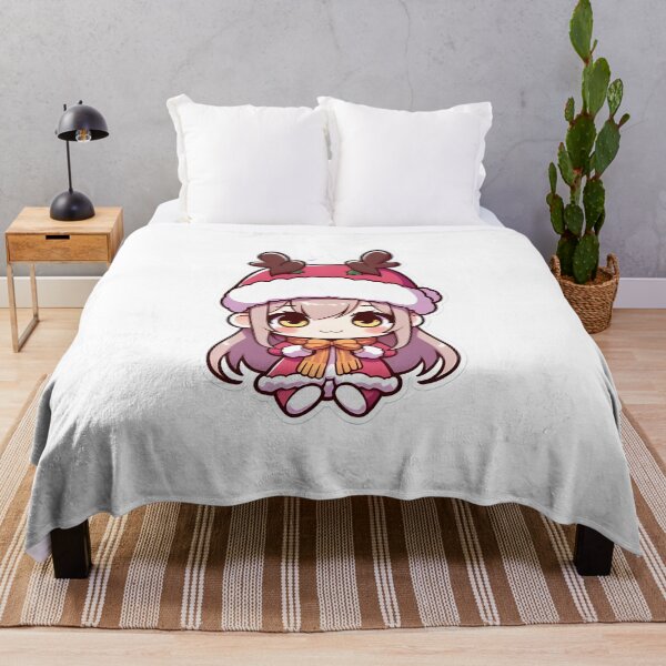 Item preview, Cute Xmas Chibi Girl  designed and sold by StickyGuys.