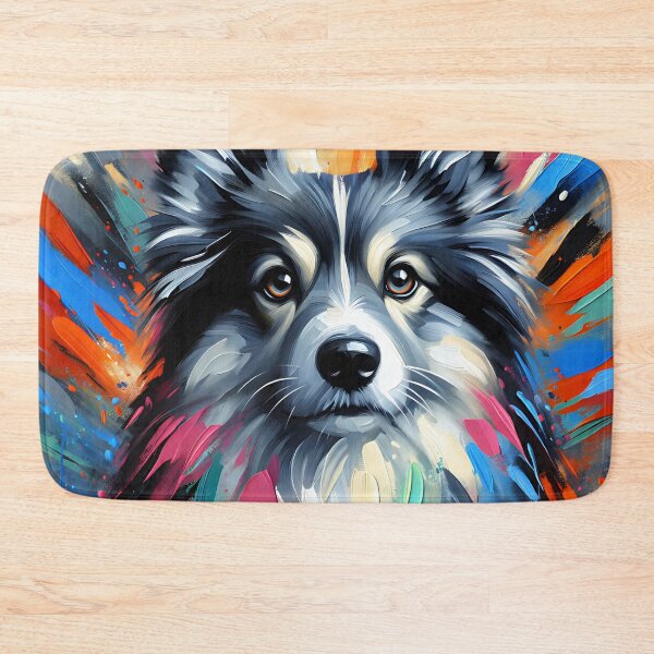 Item preview, Icelandic Sheepdog Dog Acrylic Print Pet Portrait Pet Lovers designed and sold by Puppy Puzzles Plus.