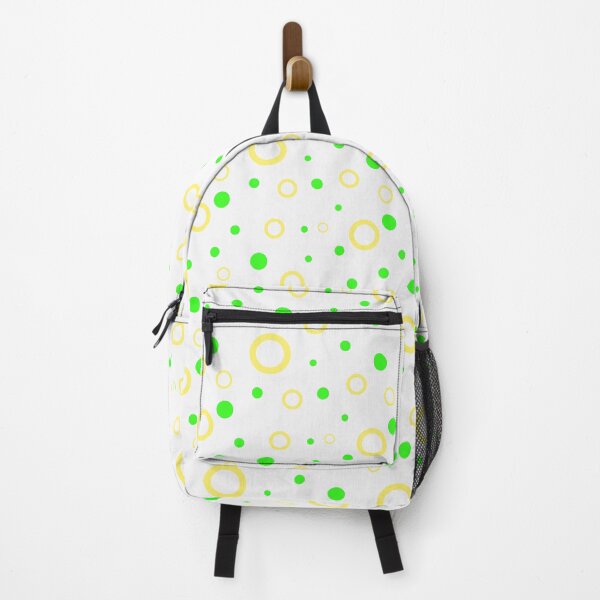 Item preview, Colorful Sequenced Dots Bubbles Circles White Background designed and sold by EvergreenMotifs.