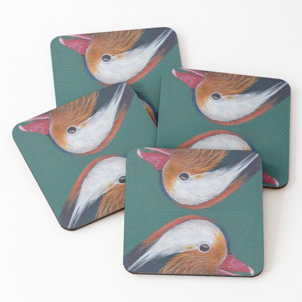 Item preview, Double Mandarin Duck designed and sold by alfietreloarart.