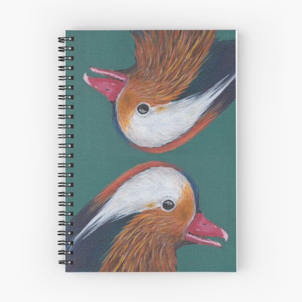 Item preview, Double Mandarin Duck designed and sold by alfietreloarart.