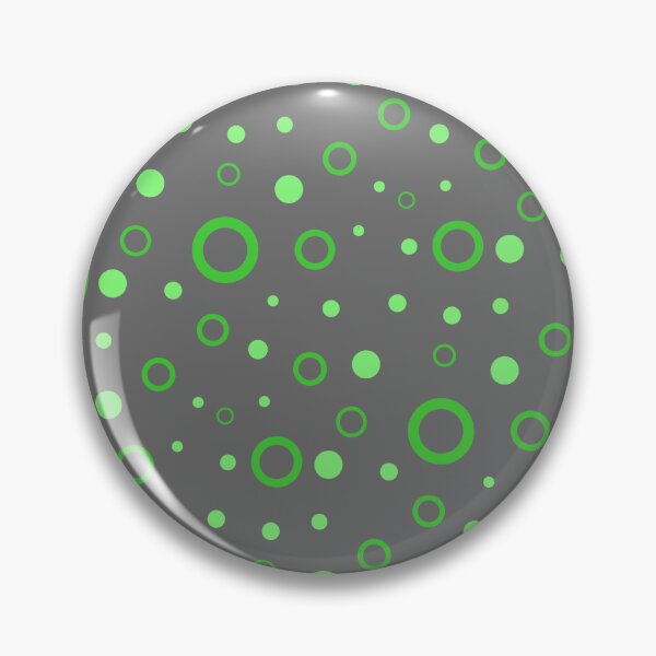 Item preview, Green Sequenced Dots Bubbles Circles Gray Background designed and sold by EvergreenMotifs.