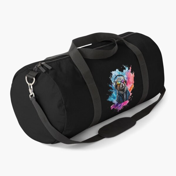 Item preview, Cool And Stylish DJ Marmoset Wearing Sunglasses With Colorful Splash   designed and sold by Smix Pixels.
