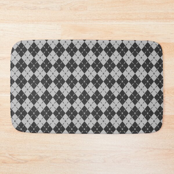 Item preview, Bicolor Plaid Diamond Geometry Square Symbol Seamless Grid designed and sold by EvergreenMotifs.