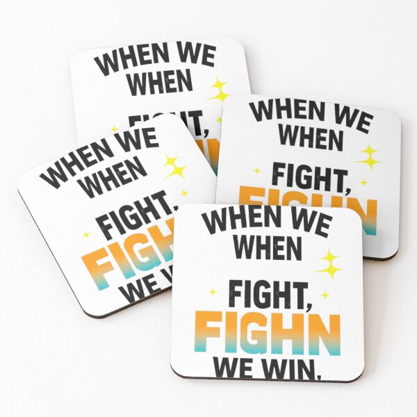 Item preview, When We Fight We Win Classic T-Shirt designed and sold by ColorsSoul ⭐️⭐️⭐️⭐️⭐️.