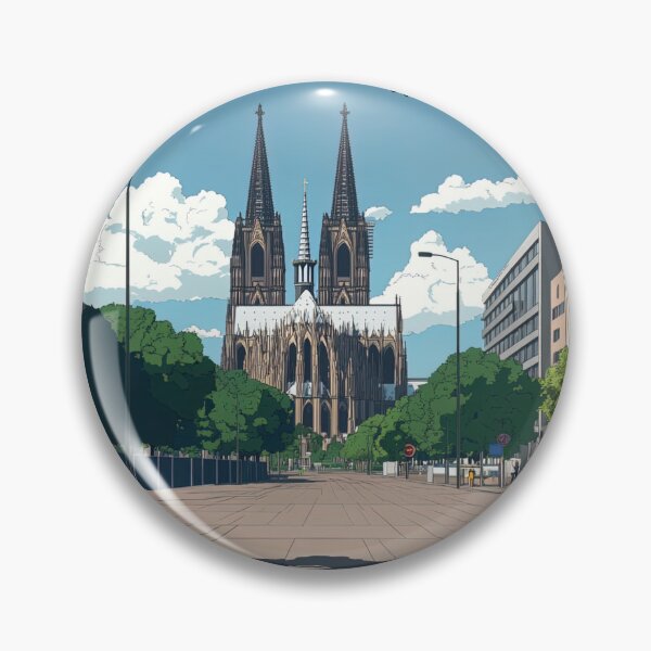 Item preview, Cologne Cathedral | Anime style designed and sold by ComicsFactory.