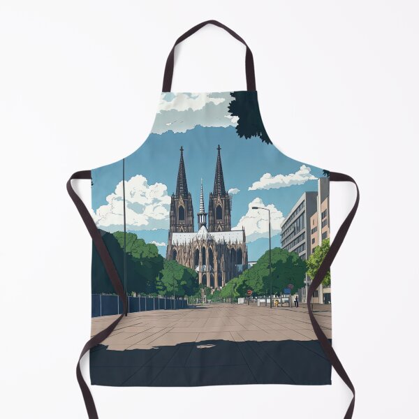 Item preview, Cologne Cathedral | Anime style designed and sold by ComicsFactory.