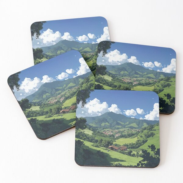 Item preview, Colombia landscape  | Anime style designed and sold by ComicsFactory.
