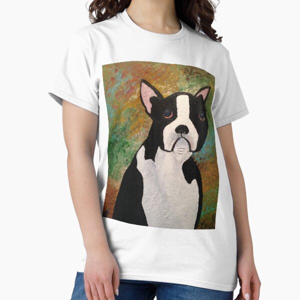 Boston Terrier with Attitude Classic T-Shirt