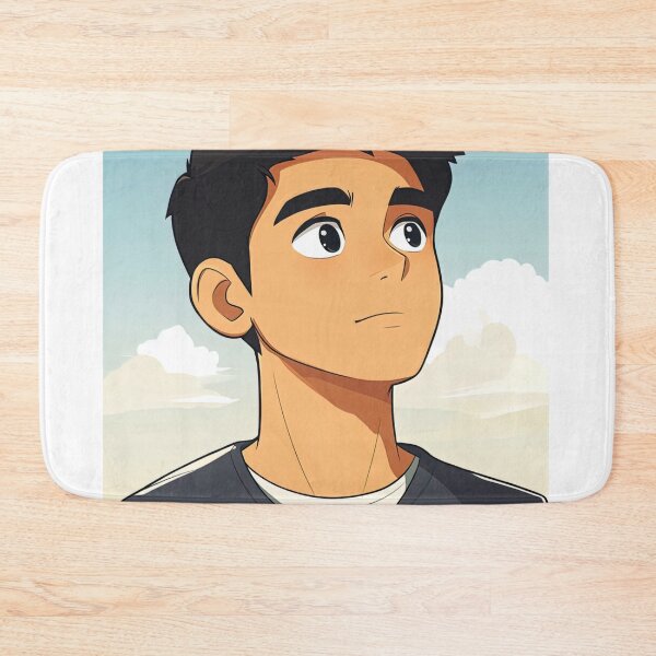 Item preview, Colombian man, portrait | Anime style designed and sold by ComicsFactory.
