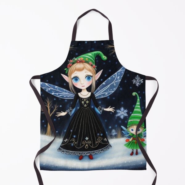 Item preview, Big Blue Eyed Fairy & Snow Elves designed and sold by TheDarkWardrobe.