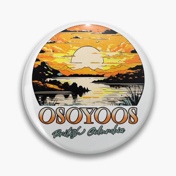 Item preview, Osoyoos BC Canadian Desert and Lake British Columbia Design designed and sold by HosvPrint .s.