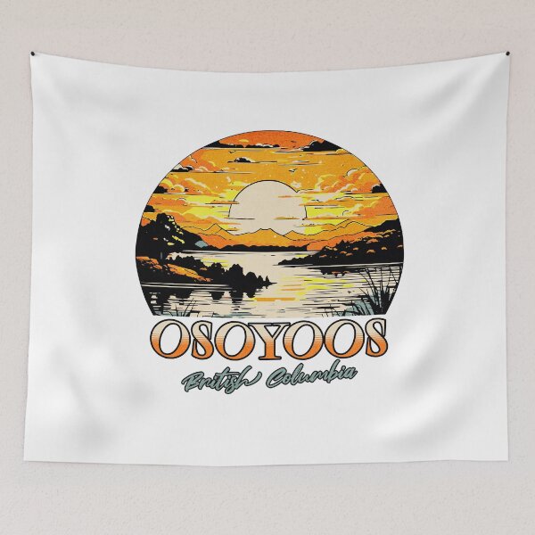 Item preview, Osoyoos BC Canadian Desert and Lake British Columbia Design designed and sold by HosvPrint .s.