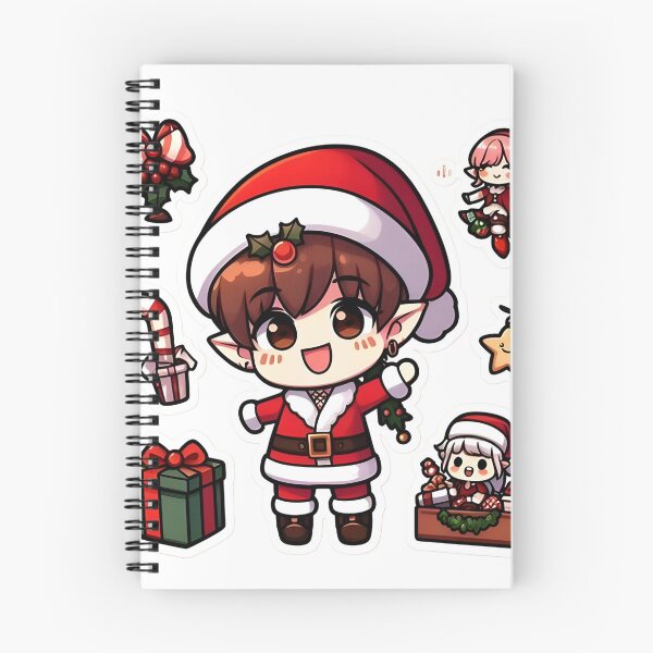 Item preview, Christmas Anime Elfe Girl  designed and sold by StickyGuys.