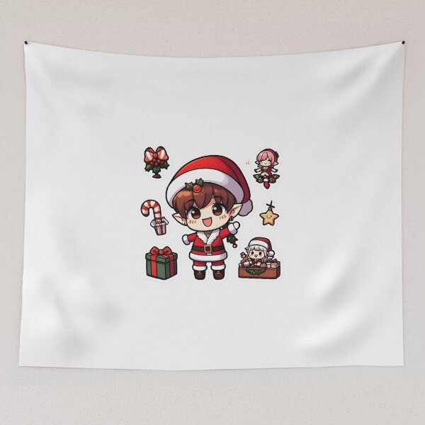 Item preview, Christmas Anime Elfe Girl  designed and sold by StickyGuys.