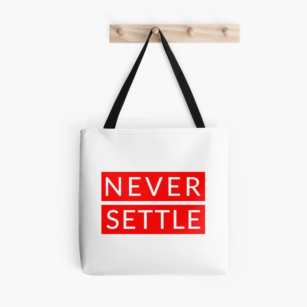 Amazon.com : Never Settle Metal Tin Logo Vintage Home Decoration Poster Bar  Office Cafe Kitchen Bedroom Restaurant Garage Wall Decoration Logo 8x12  inches : Home & Kitchen