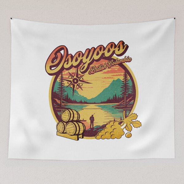 Item preview, Osoyoos BC Canadian Desert and Lake British Columbia Design designed and sold by HosvPrint .s.