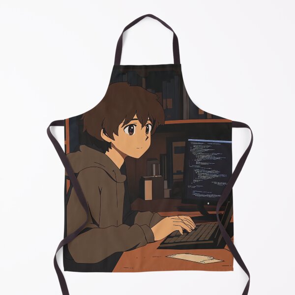 Item preview, Computer programmer | Anime style designed and sold by ComicsFactory.