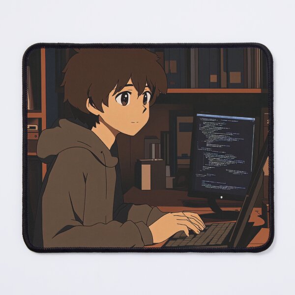 Artikelvorschau, Computerprogrammierer | Anime-Stil entworfen und verkauft von ComicsFactory.