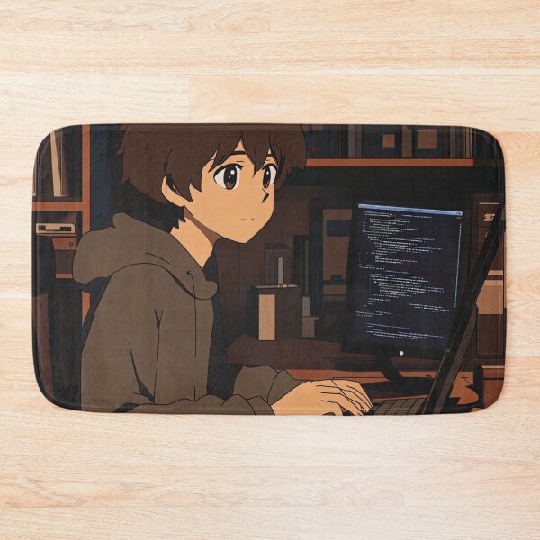 Item preview, Computer programmer  | Anime style designed and sold by ComicsFactory.