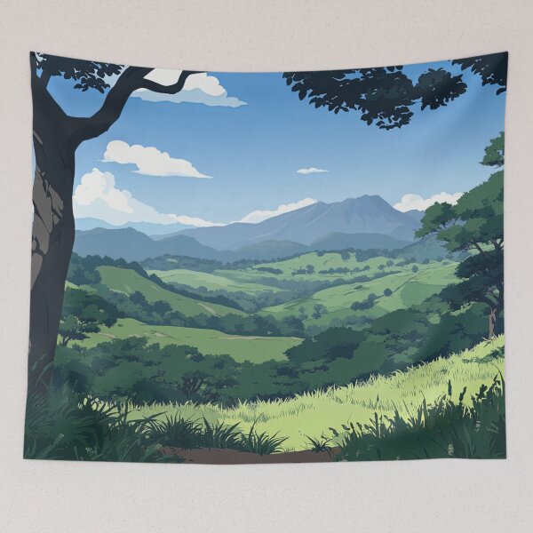 Item preview, Congo landscape | Anime style designed and sold by ComicsFactory.