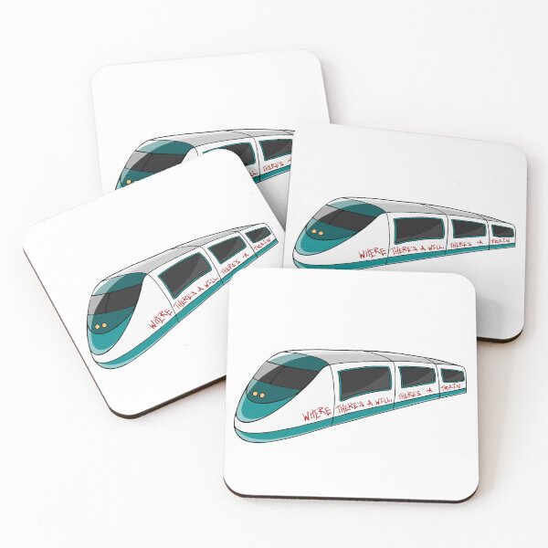 Item preview, Where There's a Will, There's a (High-Speed) Train designed and sold by illustrabby.