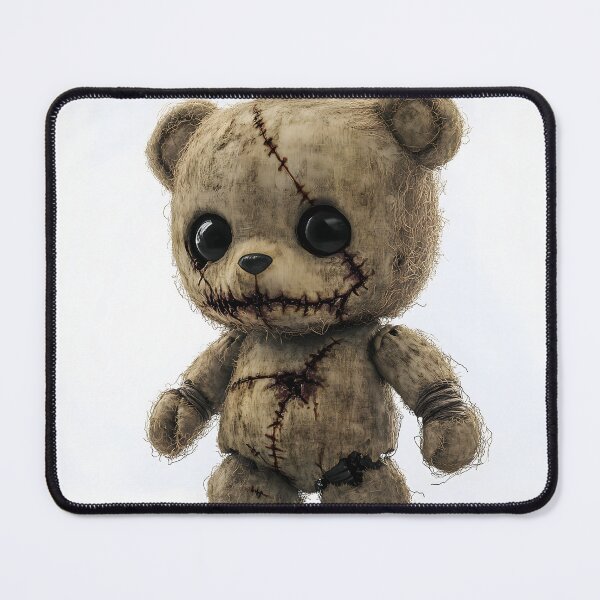 Item preview, Creepy Stuffed Teddy Dear - Tim Burton Inspired Halloween Decor designed and sold by Artificial Craft.