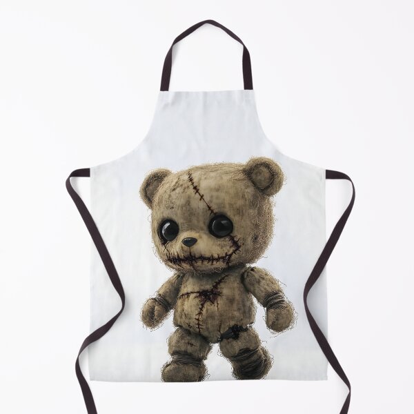 Item preview, Creepy Stuffed Teddy Dear - Tim Burton Inspired Halloween Decor designed and sold by Artificial Craft.