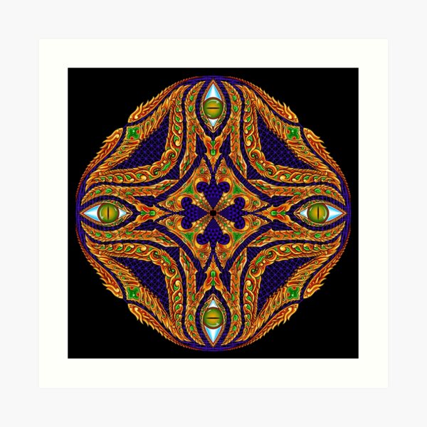 DMT Emblem by Salvia Droid Art Print