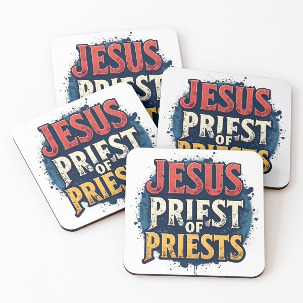 Item preview, JESUS PRIEST OF PRIESTS designed and sold by Faithloveshop.