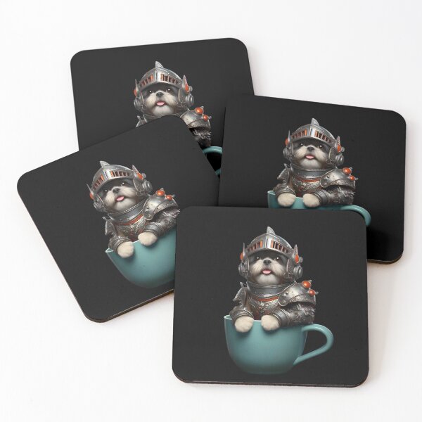 Item preview, Knight Shih tzu Dog funny vintage t-shirts designed and sold by PAVOXAR.