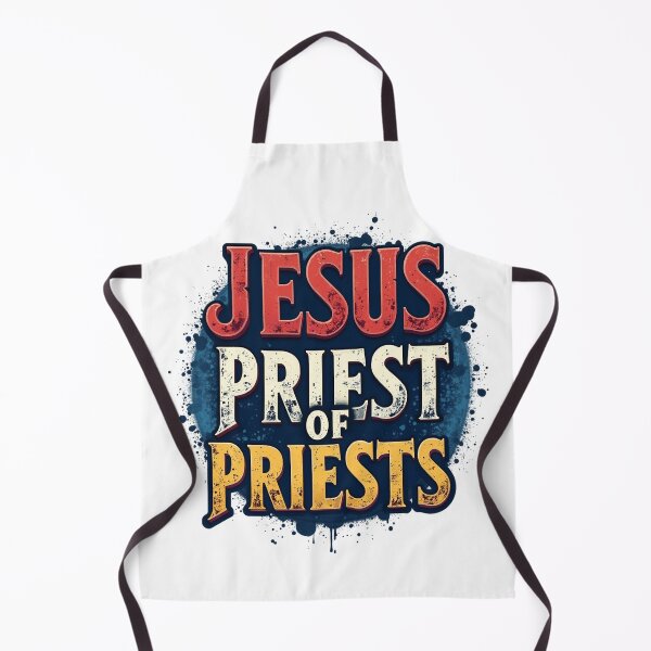 Item preview, JESUS PRIEST OF PRIESTS designed and sold by Faithloveshop.
