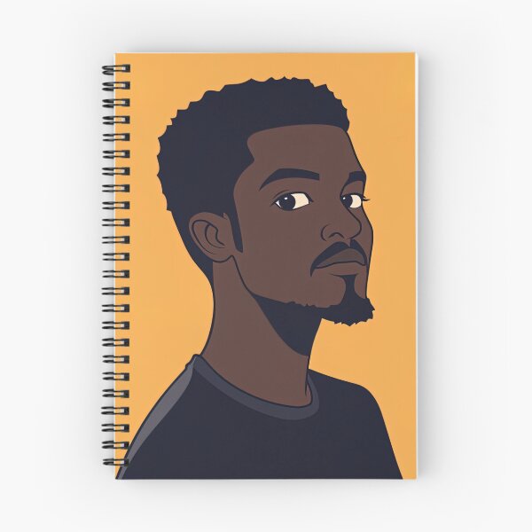 Item preview, Congolese man, portrait | Anime style designed and sold by ComicsFactory.