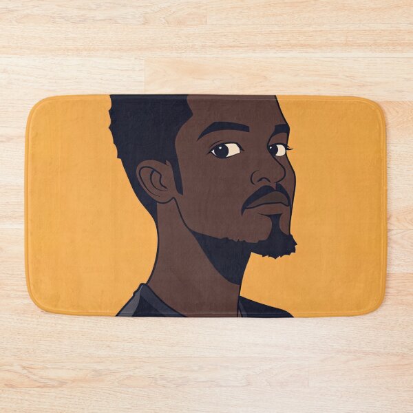 Item preview, Congolese man, portrait | Anime style designed and sold by ComicsFactory.
