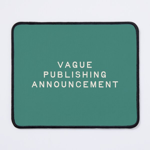 Item preview, vague publishing announcement designed and sold by careofjacks.