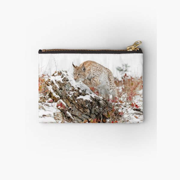 Item preview, Pouncing Siberian Lynx designed and sold by WesDotPhotography.