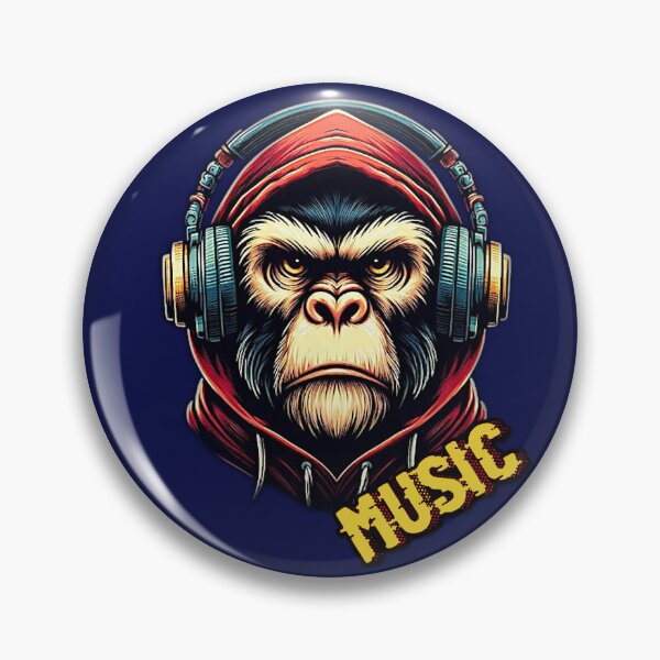 Item preview, monkey angry music designed and sold by ONIX23.