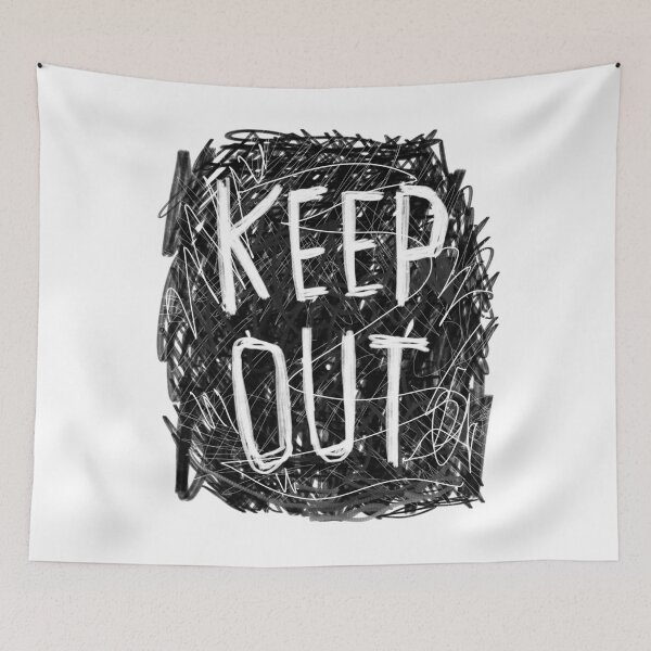 Item preview, Keep out designed and sold by badlydrawnbabe.