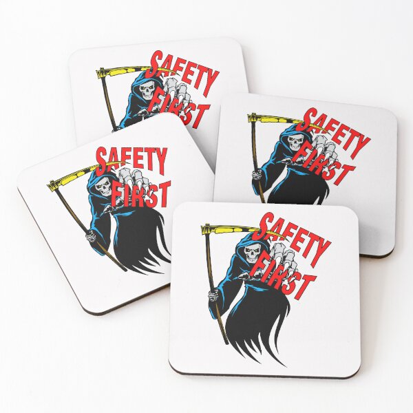 Item preview, Safety First; Reaper; designed and sold by StickerApe.