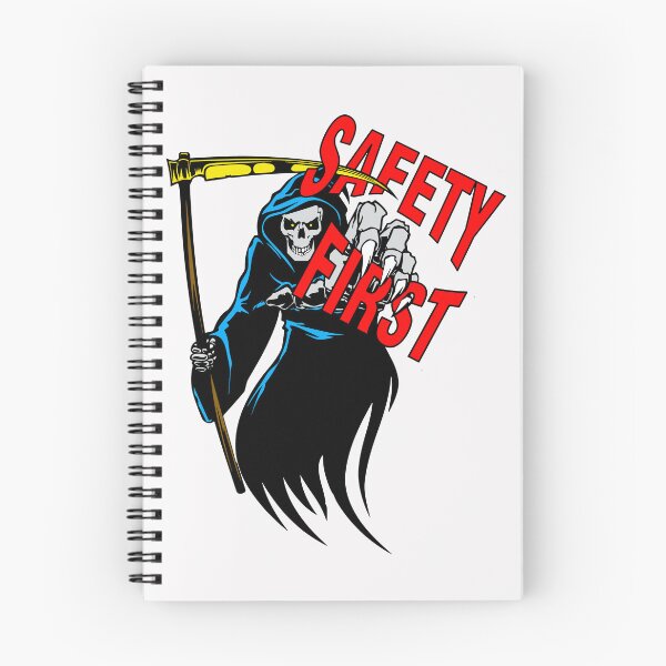 Item preview, Safety First; Reaper; designed and sold by StickerApe.