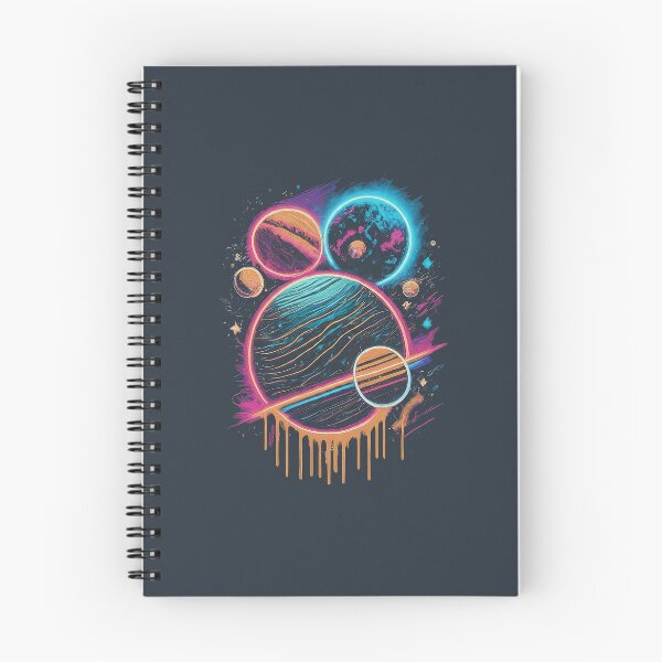 Item preview, Neon Dripping Planets designed and sold by xelalex5.