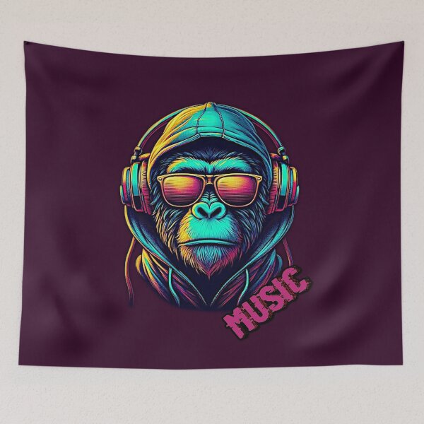 Item preview, ,monkey music 5 designed and sold by ONIX23.