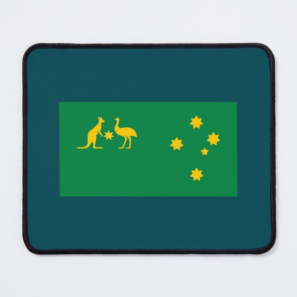 Item preview, Australia Sport Team Crest 2024 edition with Southern Cross  designed and sold by Kangaroo Sun.