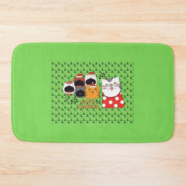 Item preview,  Christmas cats chorus designed and sold by BritishDelights.