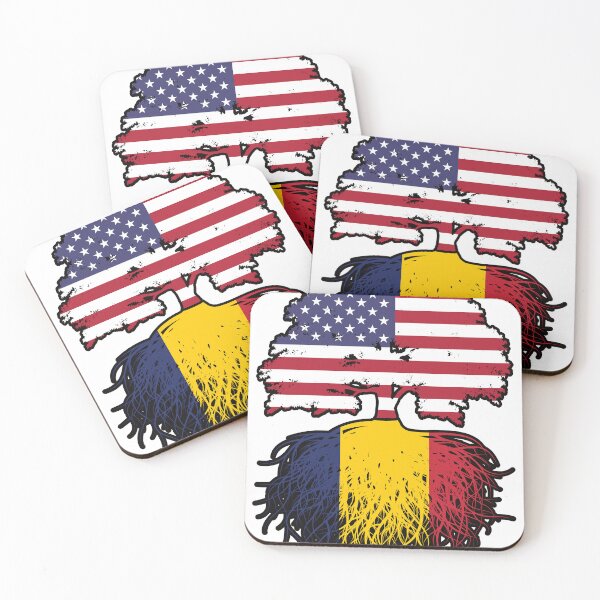 Item preview, Chad Chadian American USA Tree Roots Flag designed and sold by FlagX.