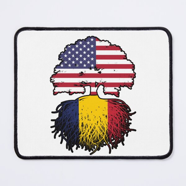 Item preview, Chad Chadian American USA Tree Roots Flag designed and sold by FlagX.