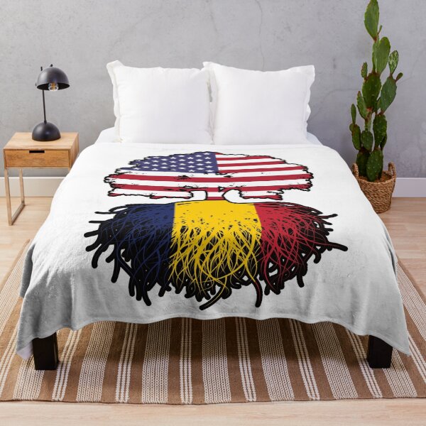 Item preview, Chad Chadian American USA Tree Roots Flag designed and sold by FlagX.